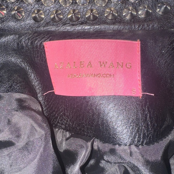 AKIRA Spiked Black Leather Jacket - Picture 4 of 5